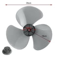 thumbnail image 2 of Ventilador de plástico de 16" con 3 aspas para pedestal, suelo, pared o mesa, 2 of 7