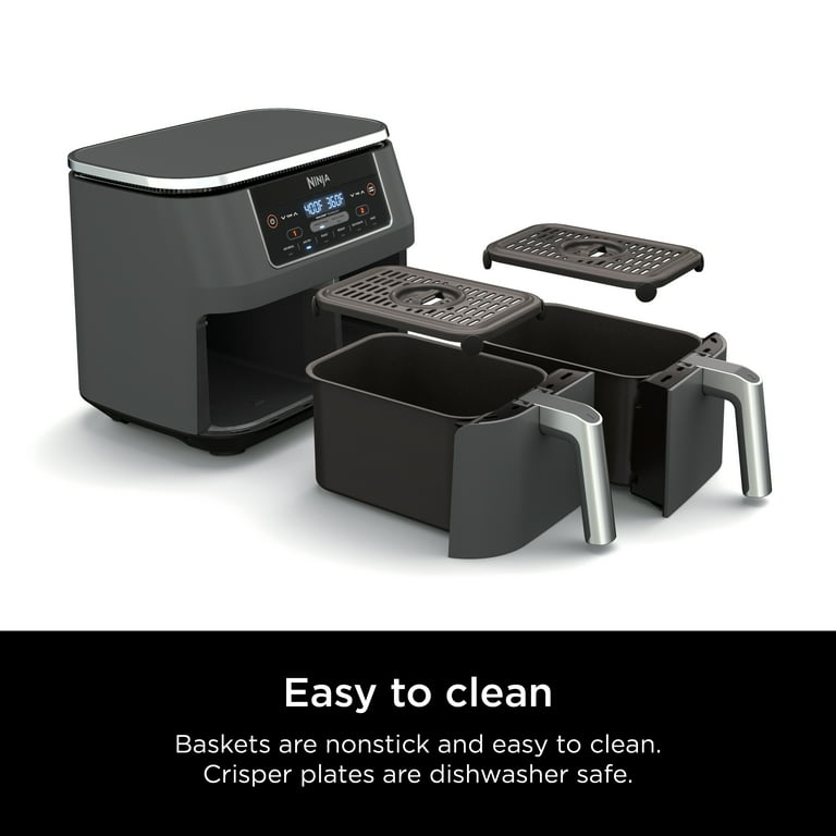 Ninja, Foodi 6-in-1 8-qt. 2-Basket Air Fryer, DZ201 - Walmart.com