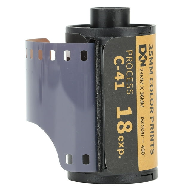 35mm Film, Professional 320-400 Degrees ISO 35mm Film Roll Wide Exposure Camera Film, High Definition High Resolution Color Print Film Color Negative Film For 135 Cameras