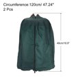 thumbnail image 2 of Unique Bargains Bird Cage Cover 18.9' Light proof Shade Night Cover with Zipper, Green 2 Pack, 2 of 5