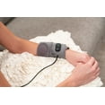 thumbnail image 4 of Sharper Image Calming Heat Massaging Flexi Wrap, Soothing Heat and Vibrations, Gray, 4 of 9