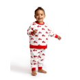 thumbnail image 4 of M+A by Monica + Andy Organic Cotton Seasonal Baby Sporty Sweatsuit Set, Sizes 12/18 Months-5T, 4 of 5
