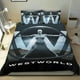 thumbnail image 1 of Westworld Conjunto de sábanas temático, trío de piezas, cómodo y amigable con la piel, diseño único, regalo de decoración para el hogar para familiares, amigos y fans,140cm *210cm, 1 of 6