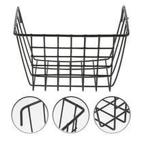 IBASETOY Wear Resistant Metal Bunny Feeder Rack for Cage Hay Organization