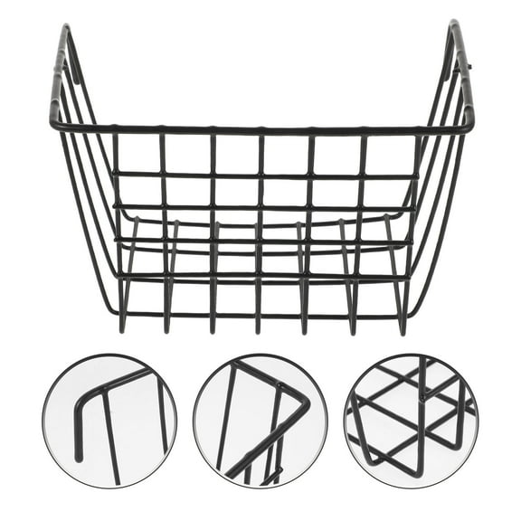 IBASETOY Wear Resistant Metal Bunny Feeder Rack for Cage Hay Organization