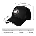 thumbnail image 2 of Chapeau Ottawa Rouge et Noir Unisexe Casquette de Baseball Décontractée, 2 of 5