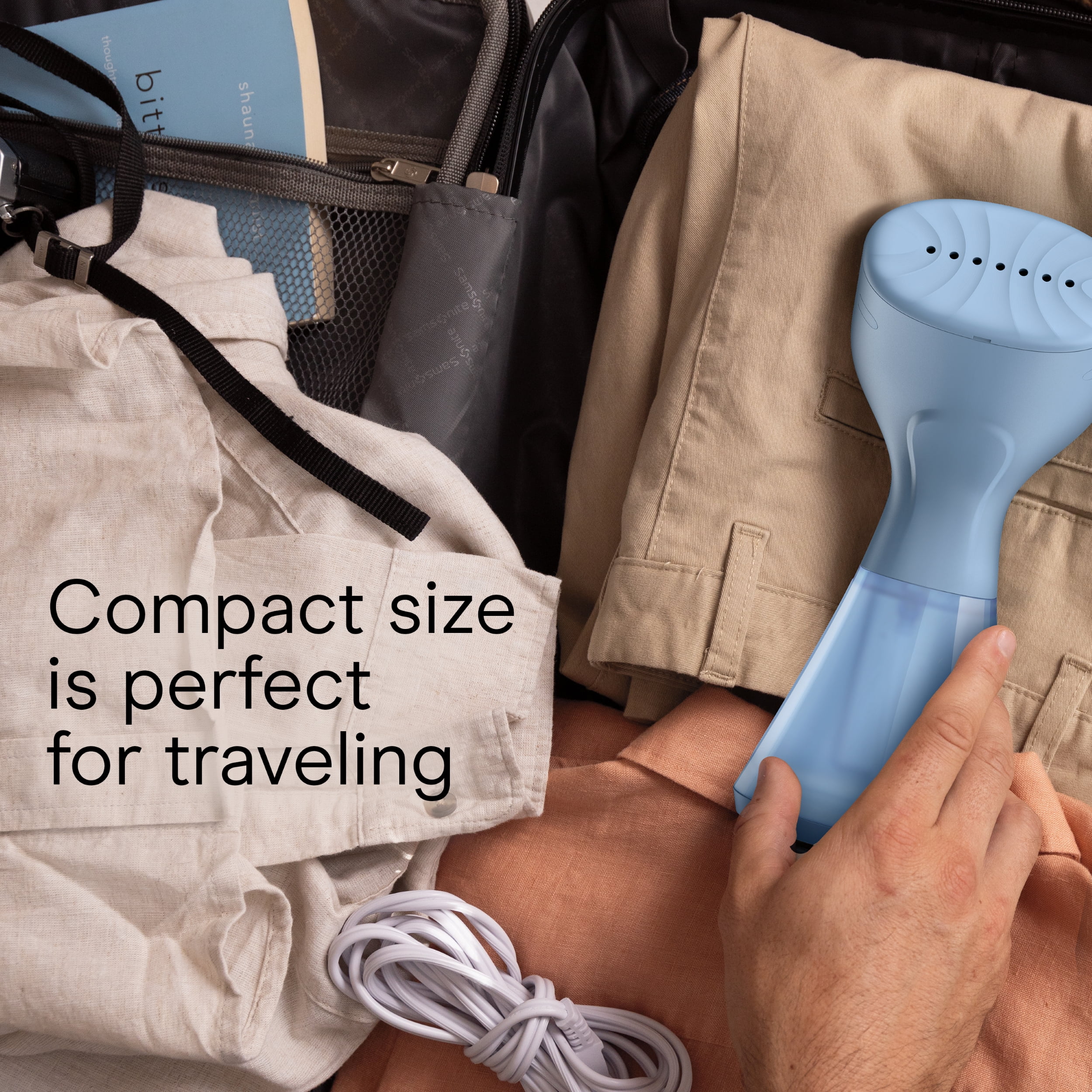 Conair Compact Fabric Steamer | Fast, Portable & Effective