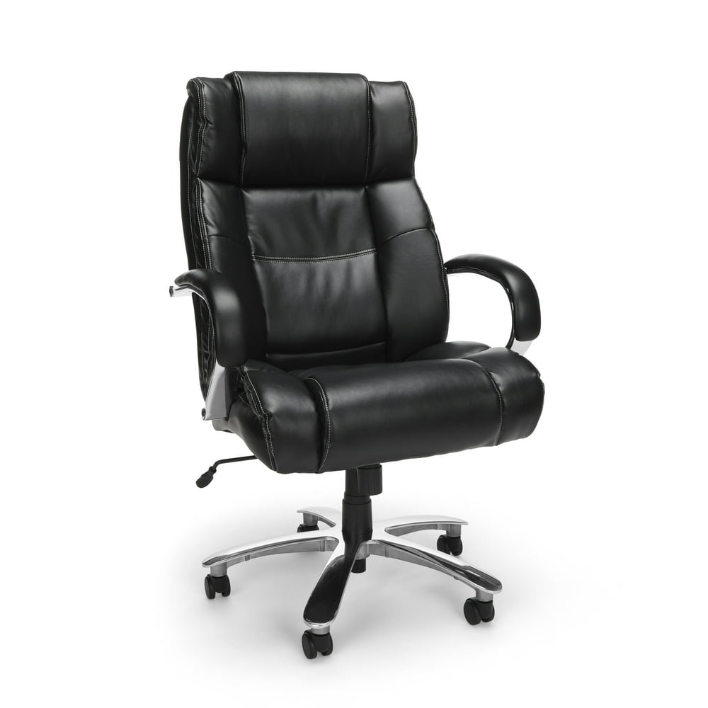 OFM Avenger Series Big and Tall Bonded Leather Executive Office Chair