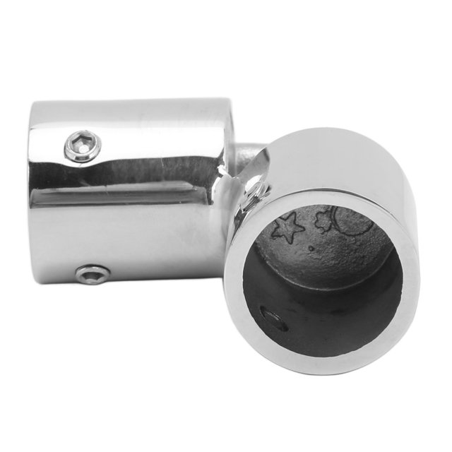 Boat Hand Rail Fitting, 90° Boat Pipe Connector Antioxidation Stainless Steel 22mm Mirror Polished For Marine Yachts ANGGREK Otros