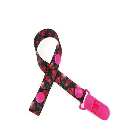 Baby Pacifier Chain Clip Holder Nursing Teether Dummy Soother Nipple Leash Strap