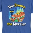 thumbnail image 3 of Pete The Cat - The Smore The Merrier - Women's Short Sleeve Graphic T-Shirt, 3 of 6