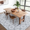 thumbnail image 2 of HOMERRY 9' x 12' Area Rug for Living Room Washable Bedroom Floral Carpet for Floor Decoration, Pink, 2 of 6