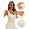 thumbnail image 3 of Unique Bargains Women's Lace Nursing Camisoles with Built-In Bra L White, 3 of 6