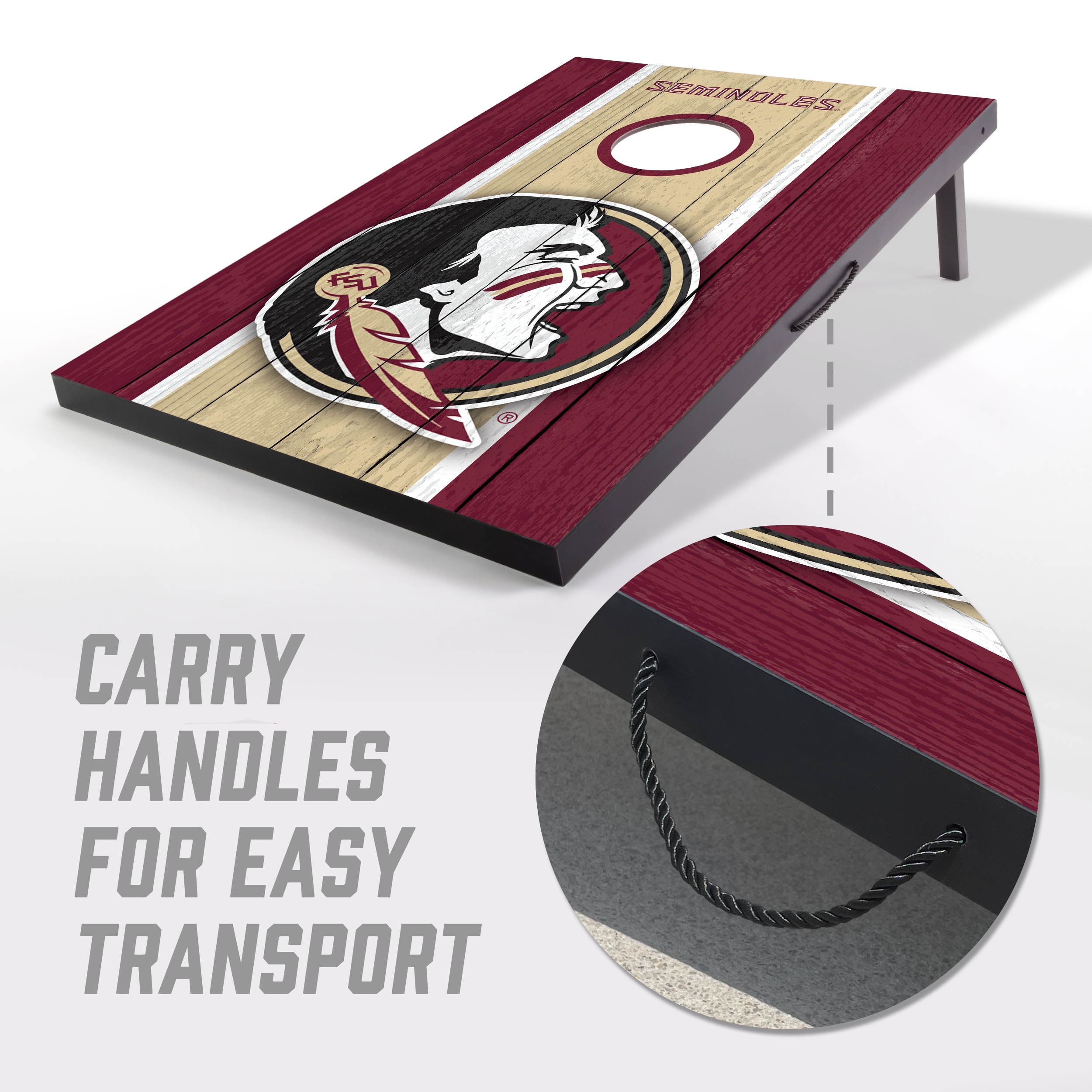Florida St Seminoles 2x3 MDF Cornhole Game Set