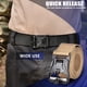 thumbnail image 4 of Hombre Cinturones al aire libre Hebilla Liberación rápida Auto-Lock Senderismo Cinturón Entrenamiento Pesca Vestido Supervivencia Rescate Rigger Khaki Methold OD011012-03, 4 of 7