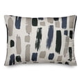 thumbnail image 2 of Creative Products Blue Black Paint Strokes 14x20 Indoor / Outdoor Pillow, 2 of 3