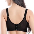 thumbnail image 5 of Wang6 Womens Wireless Plus Size Demi Bras Seamless No Underwire Push up Minimizer Bras Lace Spaghetti Adjustable Strap Bralettes V Neck T Shirt Bra Black 80A, 5 of 5