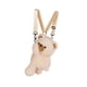 thumbnail image 4 of Mochila de oso de peluche, bolsa de peluche suave, adorable bolsa de peluche para regalo de niños Beige, 4 of 9