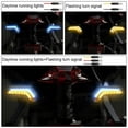 thumbnail image 5 of POSSBAY 2x Motorcycle Flasher LED Turn Signal Lights Amber Blinker DRL For Ducati Yamaha, 5 of 5