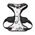 thumbnail image 5 of Gaeub Alpacas and Hearts Gaeub Alpacas and Hearts No Pull Dog Harness, Secure and Adjustable Pet Vest for Outdoor Activities - Large, 5 of 8