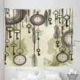thumbnail image 1 of Tribal Tapestry, Old Days Design 20s Cultural Items and Tribal Feathers Changing Trends Theme, Fabric Wall Hanging Decor for Bedroom Living Room Dorm, 5 Sizes, Green Grey Cream, by Ambesonne, 1 of 1