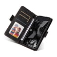 thumbnail image 6 of for Google Pixel 8 Pro Wallet Case, Pattern PU Leather Purse Phone Case with [Credit Card Slots] [Wrist Strap] Stand Shockproof Full Body Protective Cover for Google Pixel 8 Pro, Black, 6 of 10