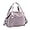 Light Purple, variant on LENGO Travel Duffle Bag for Women, Gym Sports & Weekender Overnight Carry-On Tote