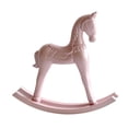 thumbnail image 3 of Figura de caballo de madera, estatua de caballo mecedor, estante, figura de escritorio, adorno, escultura de animal para sala de estar, dormitorio,, 3 of 9