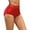 Red, variant on Linfrsh Women's Swimwear Bottoms High Waisted Bikini Swim Suit Full Coverage Bathing Suit Bottoms Black,S