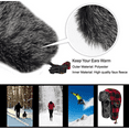thumbnail image 2 of Red Buffalo Plaid Aviator Fur Trapper Hat with Ear Flaps, 2 of 5