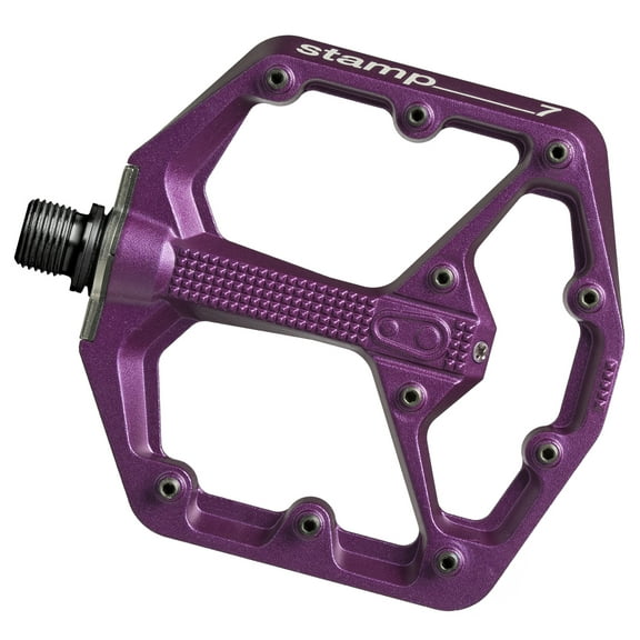 Crankbrothers Stamp 7 Pedals - Platform, Aluminum, 9/16", Purple, Small