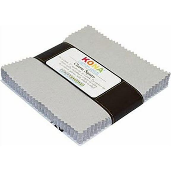 Robert Kaufman, Kona Solids 5in Fabric Squares (42 pcs)