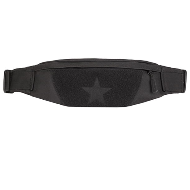 Riñonera Riñonera para el vientre Riñonera Cinturón para Bolsa para ciclismo Negro L Sunnimix Bolsa de cintura
