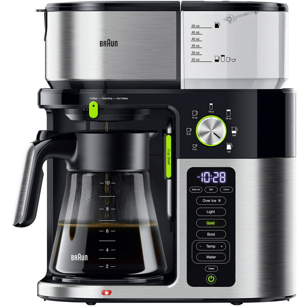 Braun 10Cup MultiServe SCA Certified Coffee Maker with Internal Water