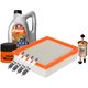 thumbnail image 1 of Kit De Afinación Con Aceite 5W30 Mineral, Bujías Iridio, Filtro De Aire, Filtro De Aceite Y Filtro De Combustible 8 Piezas Compatible con Ford Ranger L4 2.3L DE 2009 A 2011, 1 of 1