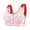 Red, variant on Hessimy Bras for Women, Front Closure Bras for Women, Comfortable No Underwire Bra for Women(Black,48)