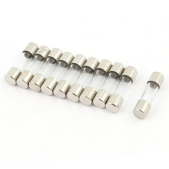 Unique Bargains 10 Pcs Quick Fast Blow Glass Fuse 5x20mm 250V 30mA 0.03A