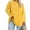 Yellow, variant on Sherrylily Women Plus Size Tops Long Sleeve Oversized Loose Casual Tunics XL-5XL