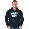 thumbnail image 5 of Sprawl and Brawl Muay Thai Fight Hoodie Sweatshirt Women Men Brisco Brands X, 5 of 6