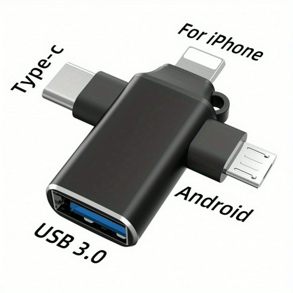3 In 1 Usb C To Usb Adapter,usb A To Usb C Camera Adapter,usb Adapter For Apple Android Mobile Phone