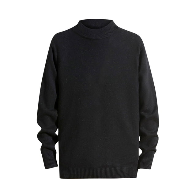 Pisexur Chandail d'Automne pour Hommes Col Rond Chandail à Capuche Ajusté Léger Tricot pour Chandail en Molleton Décontracté