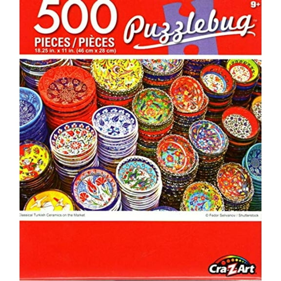 Puzzlebug 500 - Classical Turkish Ceramics on The Market