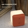 thumbnail image 4 of Amdohai Flip Nightlight Timer Cube Shaped Rechargeable Night Lamp 2 Light Brightness, 4 of 9