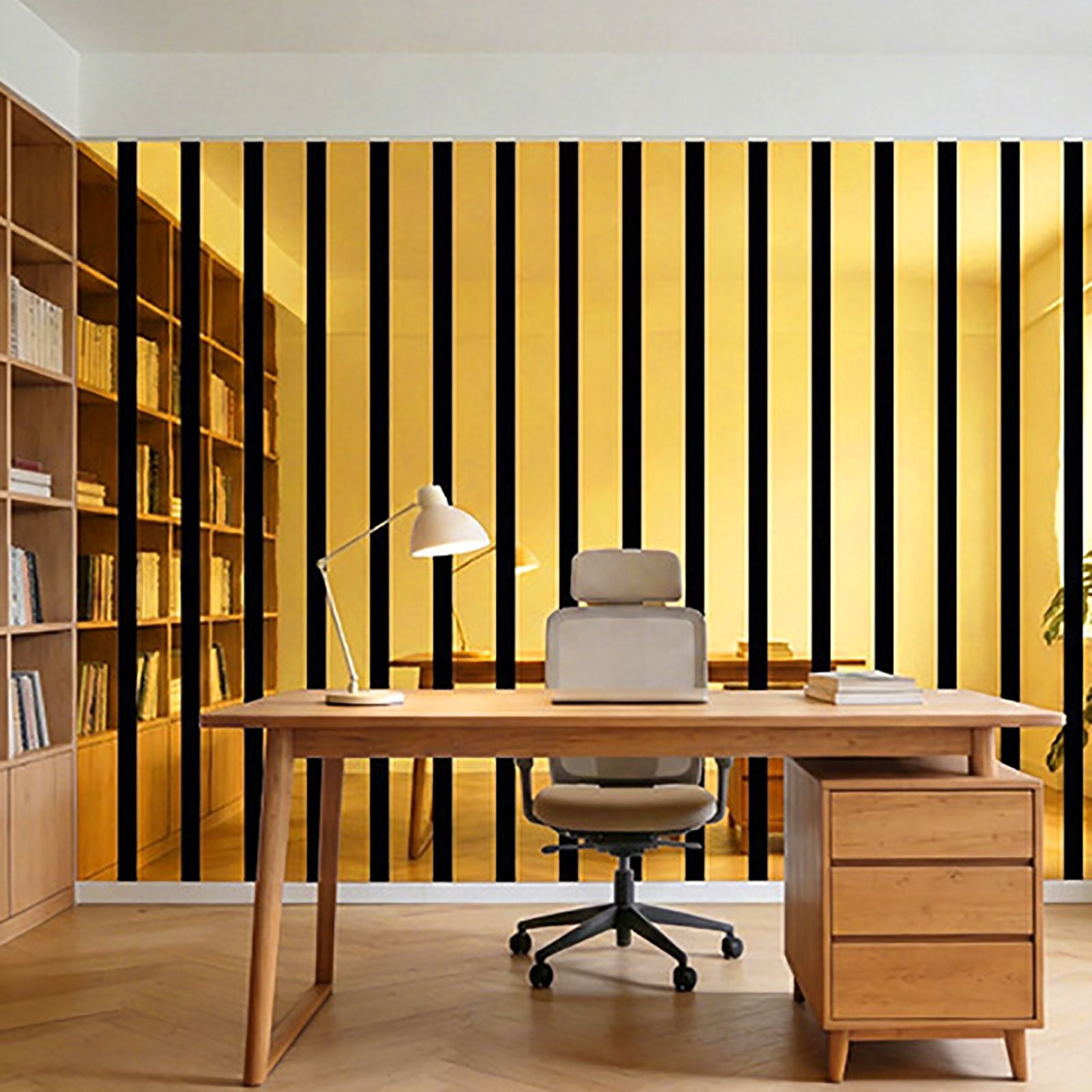 75*118 Inch Self-Adhesive Mirror Grille Wall Sticker, Luxury Reflective Peel and Stick Tile Wallpaper, Glue-Free Self-Adhesive Wall Decor