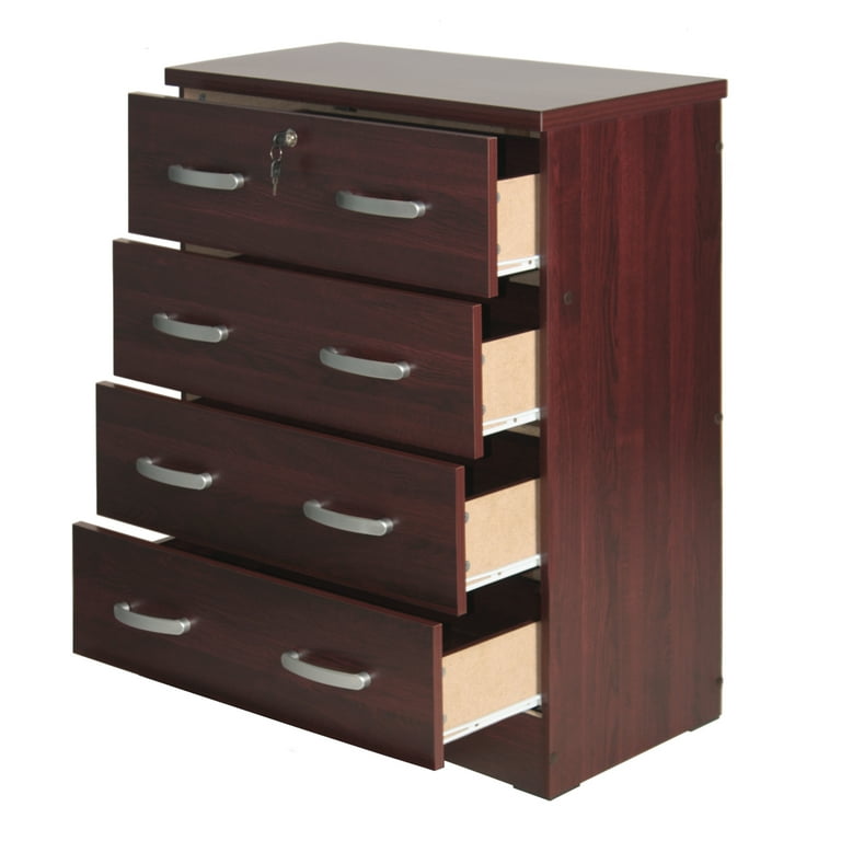 Dresser with cheap locking drawers