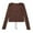 Coffee#9527, variant on BOOMNY Women's Sweaters Long Sleeve Sweaters for Women Solid Color Ribbed Fashion Hallow Out Slim Knit Pullover Trendy Tops 2025 Fall Winter Knitwear