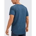 thumbnail image 2 of Camiseta CRZ YOGA ligera de manga corta para hombre azul XL, 2 of 6