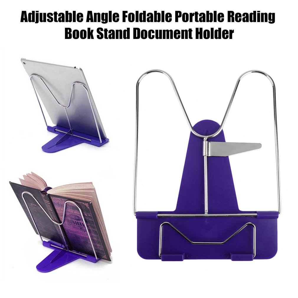 LESHP Convinient Adjustable Durable Angle Foldable Portable Reading