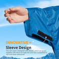thumbnail image 3 of Poncho de Pluie Imperméable Léger pour Adulte avec Poche - Imperméable Unisexe pour Randonnée, Camping et Urgences, 3 of 6