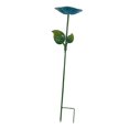 thumbnail image 1 of S SERENABLE Flower Bird Feeder 25 inch Hummingbird Feeder for Outdoor Courtyard Backyard Blue, 1 of 9